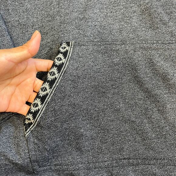 Pacsun Los Angeles Long Sleeve Gray Hoodie, Sweatshirt Size M - Picture 5 of 10